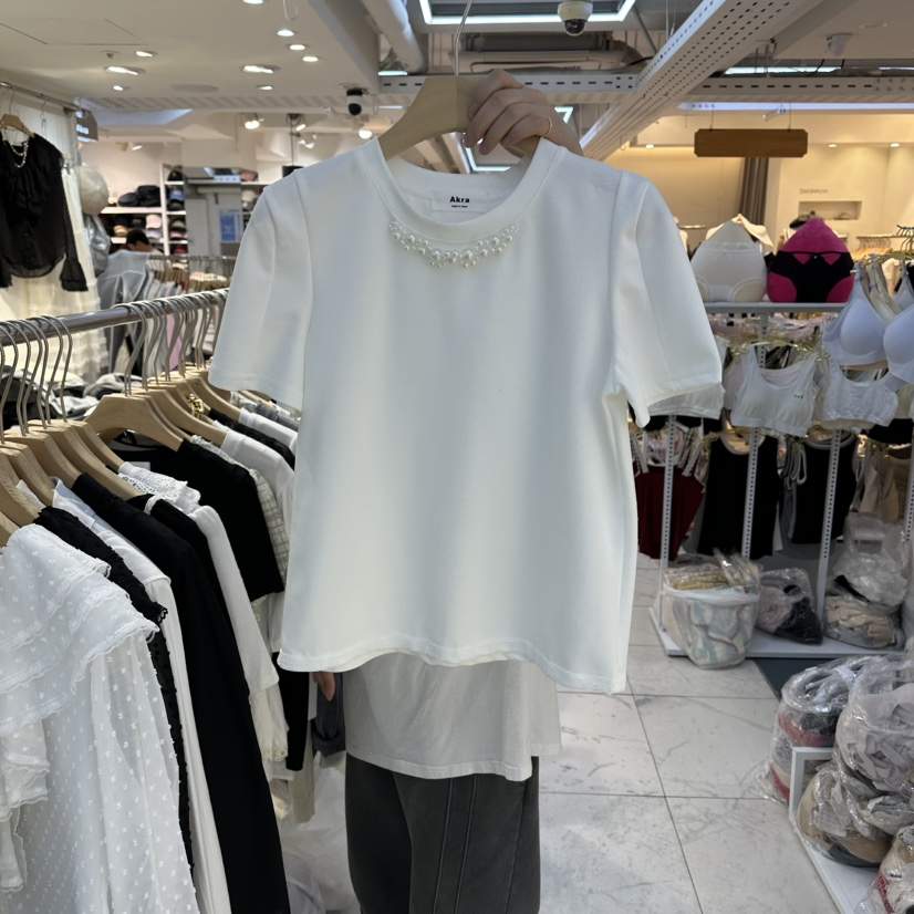 AKRA BY ART韓國東大門直郵女裝新款休閑26春夏職業T恤AKRA BY ARTT恤