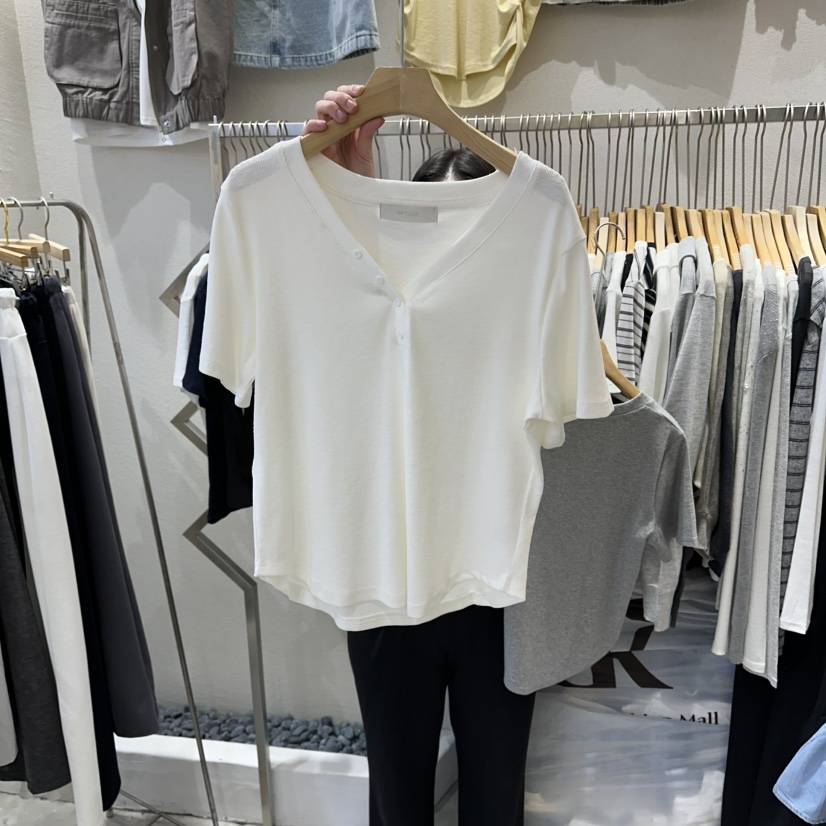 HIPTIQUE韓國直郵實拍女士新款職業人氣26春夏休閑熱賣T恤HIPTIQUET恤