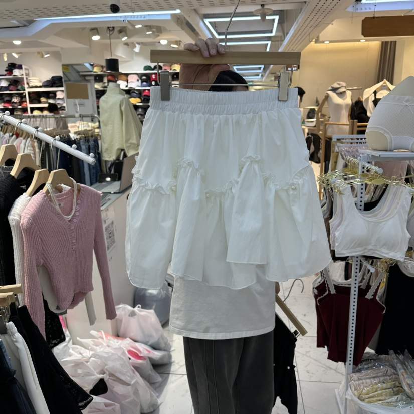 AKRA BY ART韓國直郵女士新款熱賣職業人氣休閑裙褲褶皺AKRA BY ART裙褲