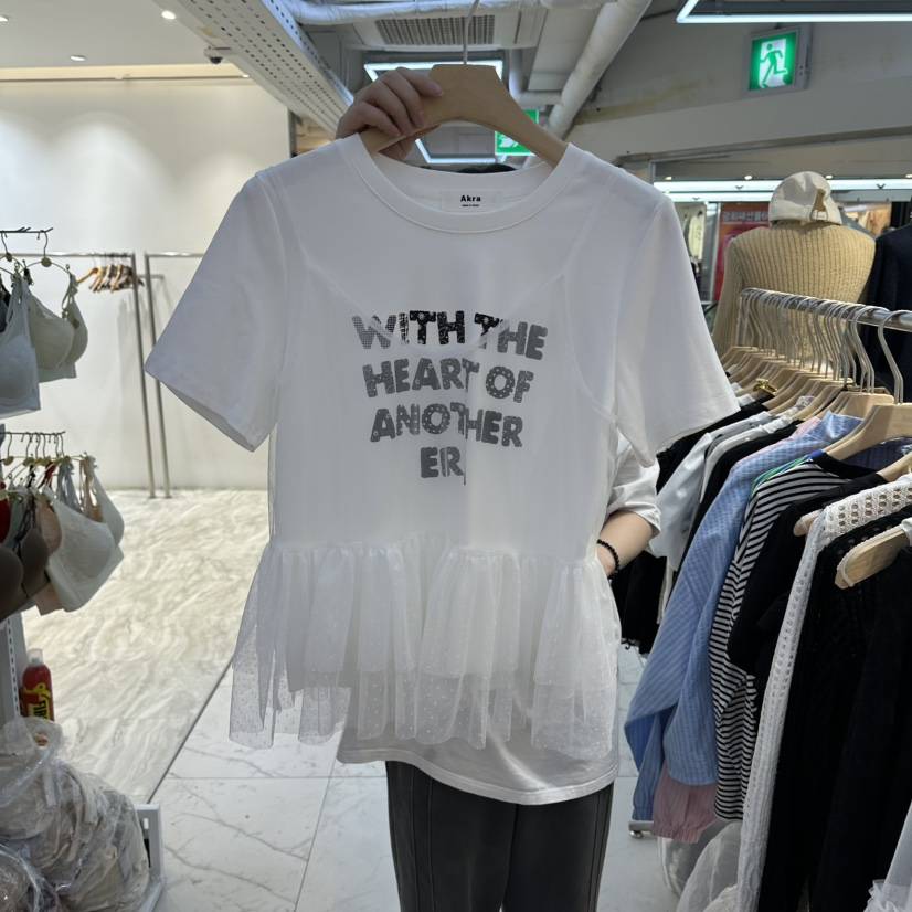 AKRA BY ART韓國直郵女士新款休閑時尚人氣套裝套裝蕾絲AKRA BY ART套裝