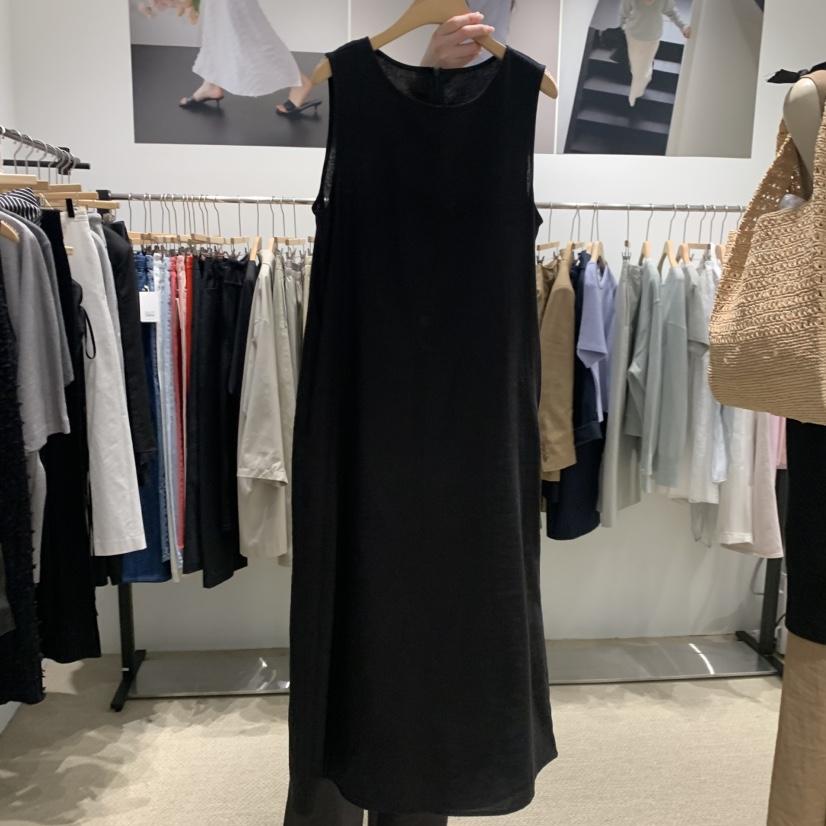 LMT（SAND LIMITED）韓國直郵女裝新款熱賣人氣連衣裙亞麻LMT/THE SAND/THE BEIGES_FLOW連衣裙