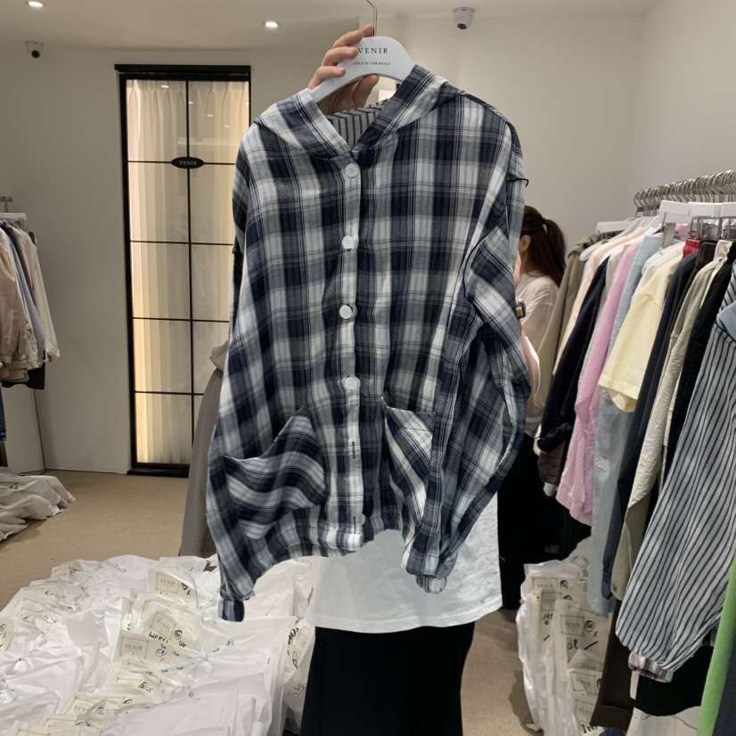 VENIR-a韓國東大門代購女裝新款推薦時尚人氣襯衫蕾絲衫VENIR-a襯衫/蕾絲衫