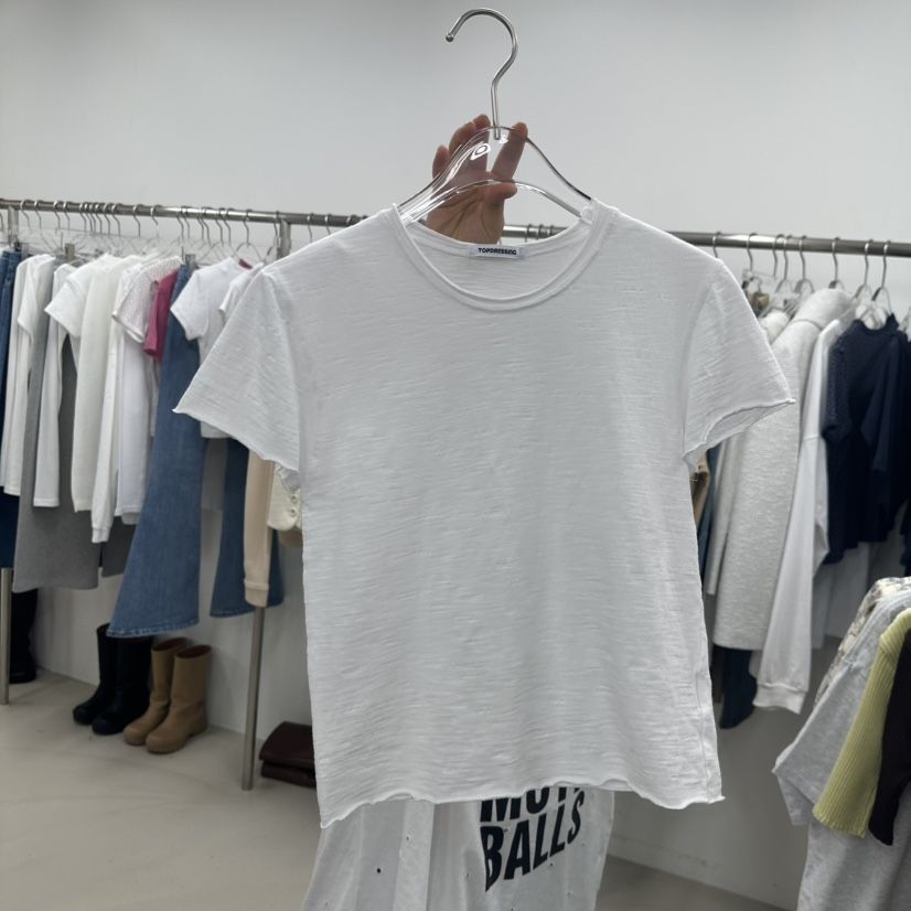 TOPDRESSING韓國代購女士新品時尚熱賣休閑職業26春夏T恤TOPDRESSINGT恤