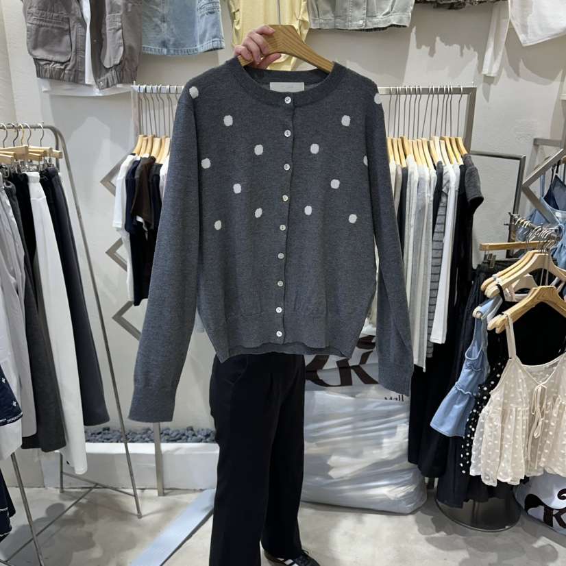 HIPTIQUE韓國東大門代購女裝新品職業推薦26春夏針織衫開衫HIPTIQUE針織衫