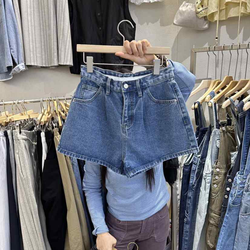 HIPTIQUE韓國直郵實拍女裝新款時尚人氣推薦職業短褲水洗HIPTIQUE短褲