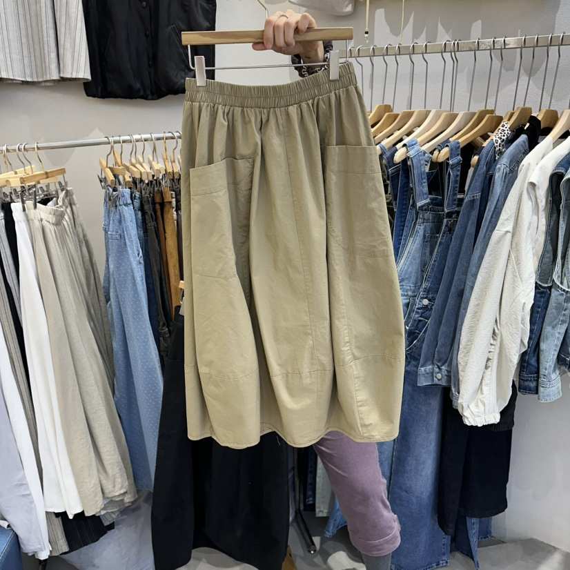 HIPTIQUE韓國直郵實拍女士新款26春夏時尚休閑熱賣人氣長裙HIPTIQUE長裙