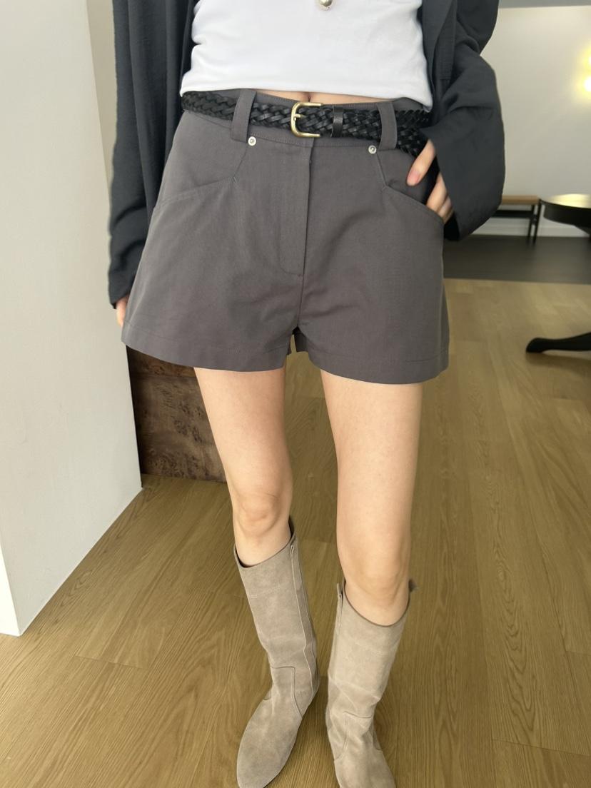 ME MO韓國直郵女裝新款人氣推薦熱賣26春夏短褲不含腰帶ME MO短褲