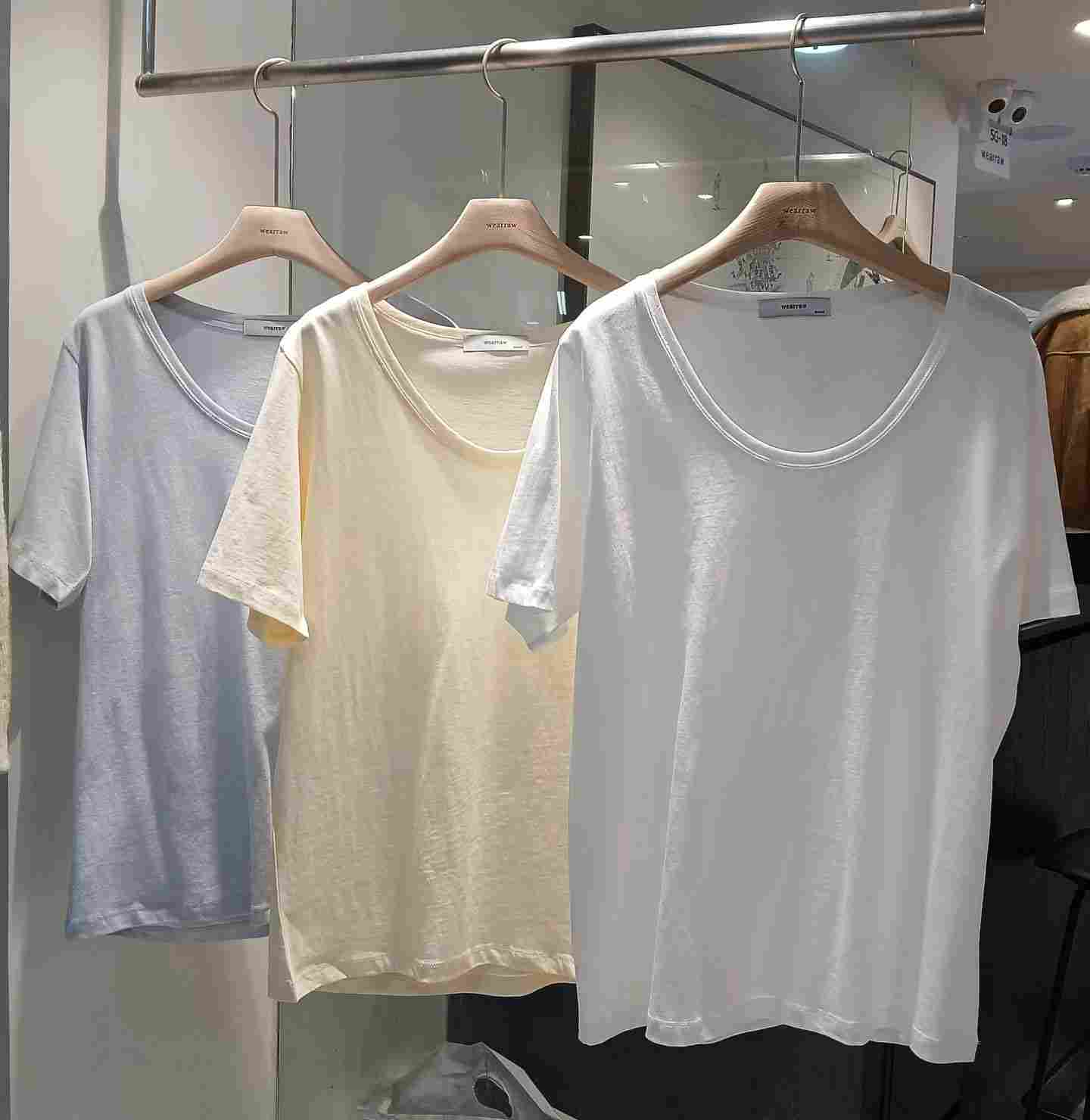 WEARRAW/WELL ROW韓國東大門代購女裝新品熱賣人氣職業T恤WEARRAW/WELL ROWT恤