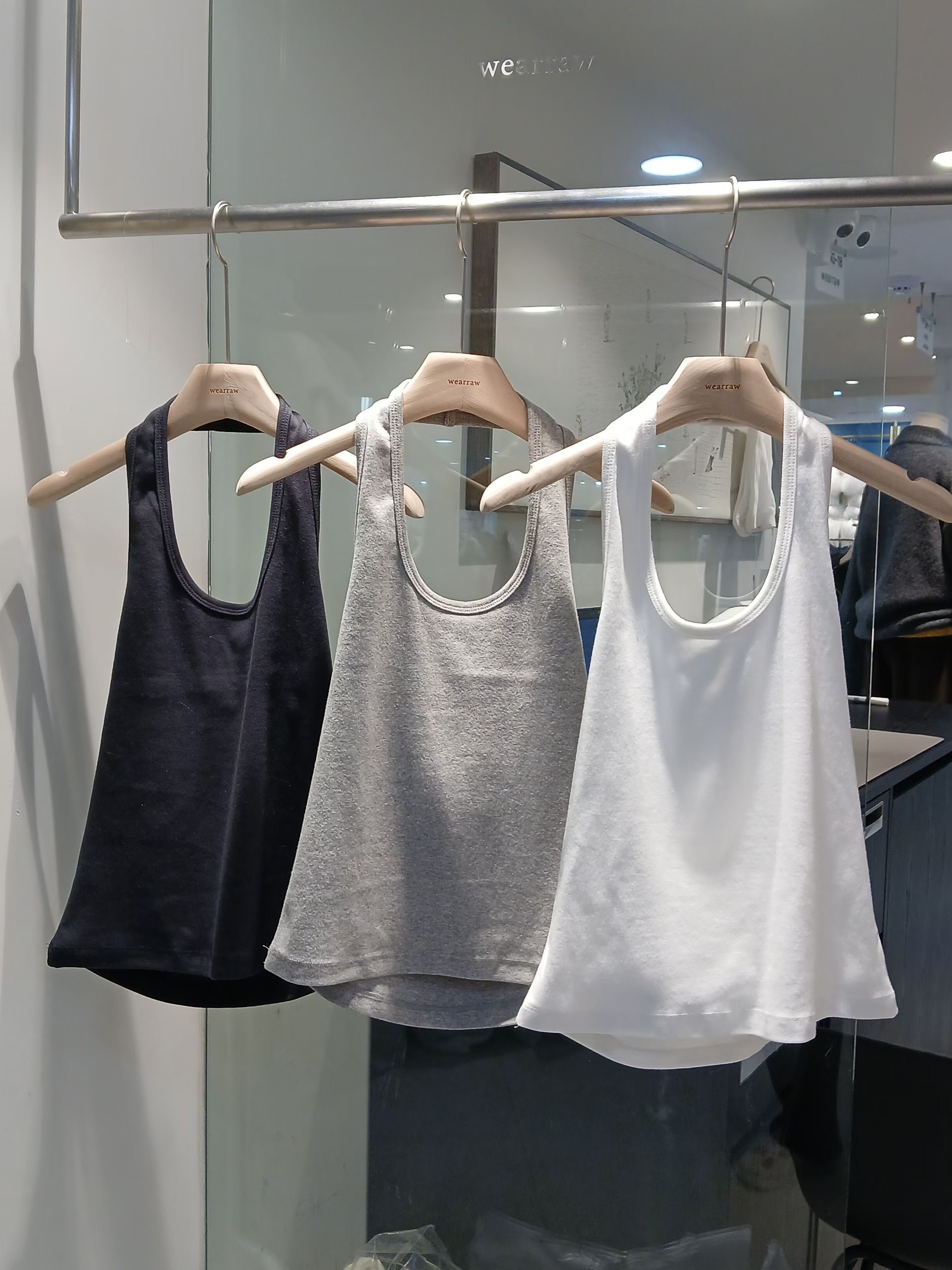 WEARRAW/WELL ROW韓國東大門代購女裝新品休閑吊帶背心WEARRAW/WELL ROW吊帶/背心