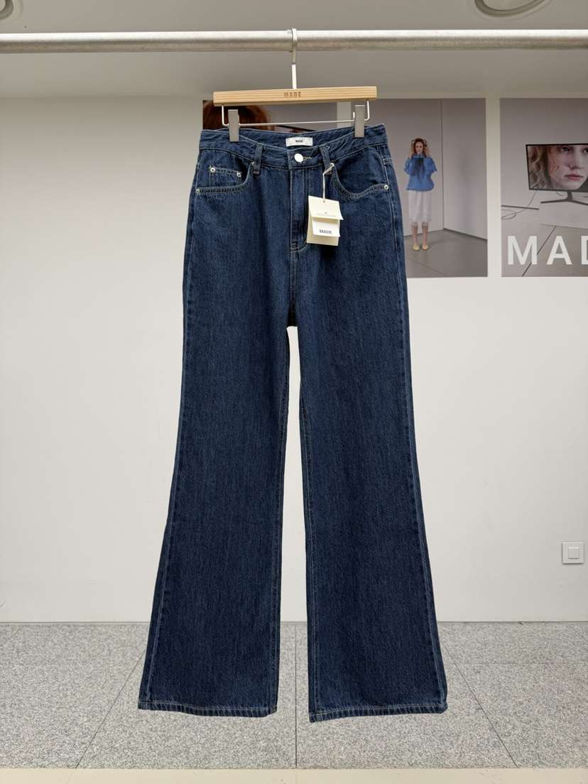 MADE-P東大門直郵女裝新品時尚休閑職業真品26春夏牛仔褲MADE-P牛仔褲