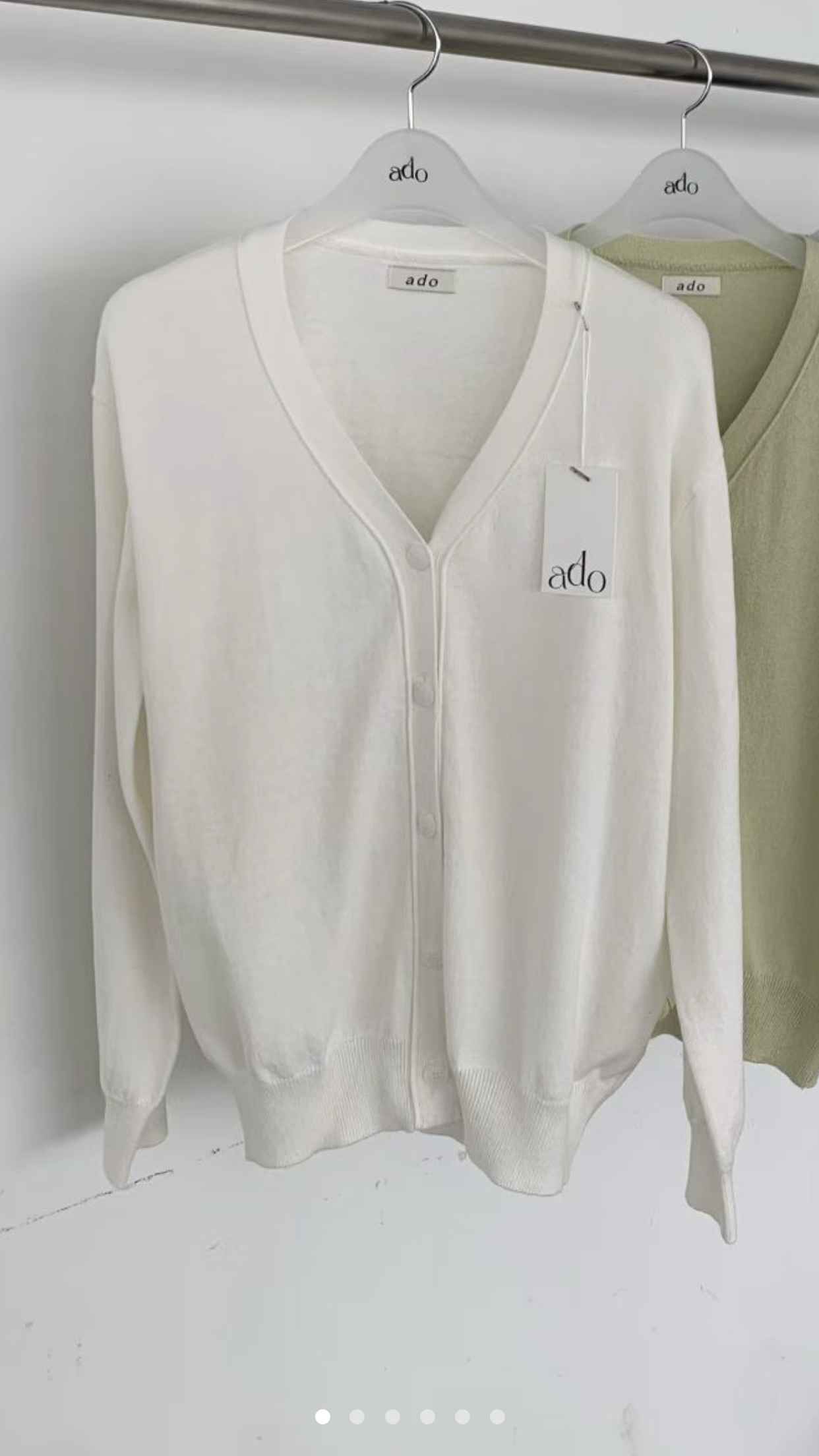 ADO韓國直郵女裝新款真品熱賣休閑推薦職業時尚人氣針織衫ADO針織衫