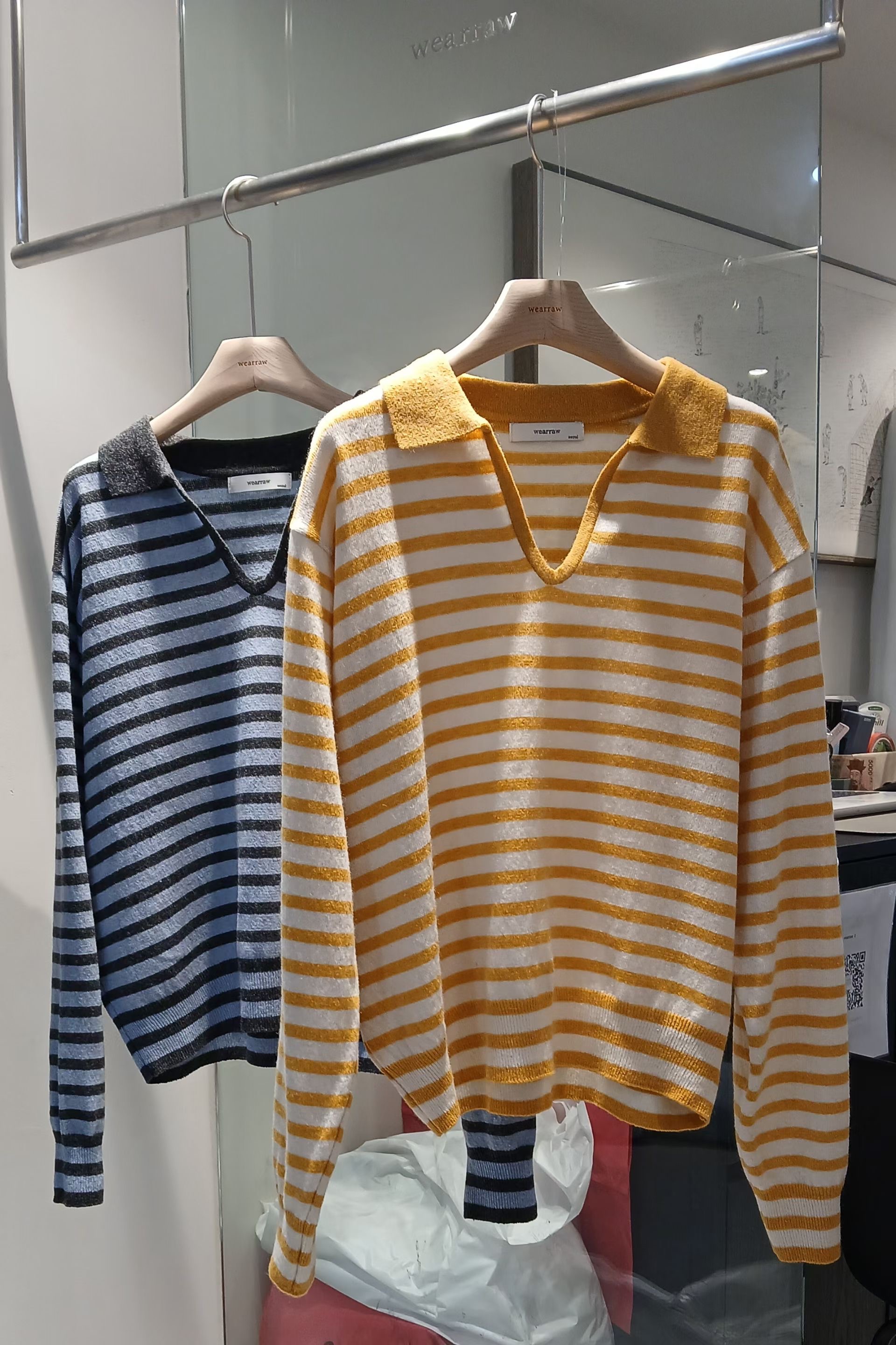 WEARRAW/WELL ROW東大門實拍女士新品26春夏時尚針織衫WEARRAW/WELL ROW針織衫