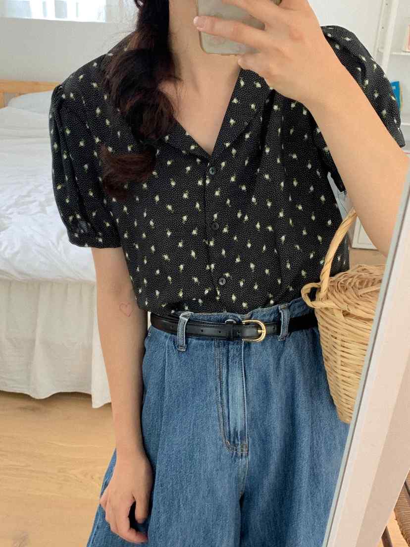 LETAILOR東大門實拍女士新品休閑推薦職業26春夏襯衫蕾絲衫LETAILOR襯衫/蕾絲衫