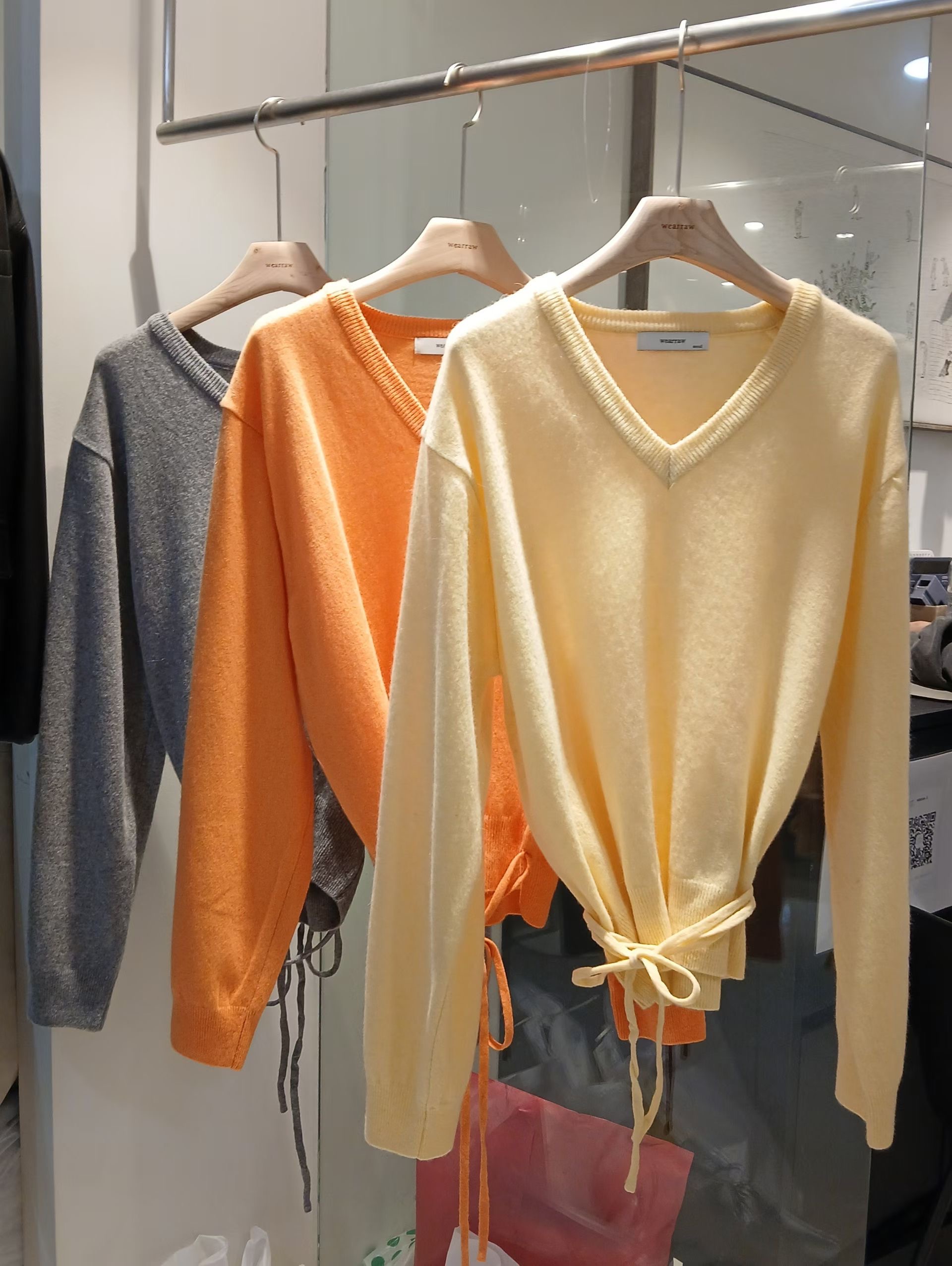 WEARRAW/WELL ROW韓國代購女裝新品時尚人氣熱賣針織衫WEARRAW/WELL ROW針織衫