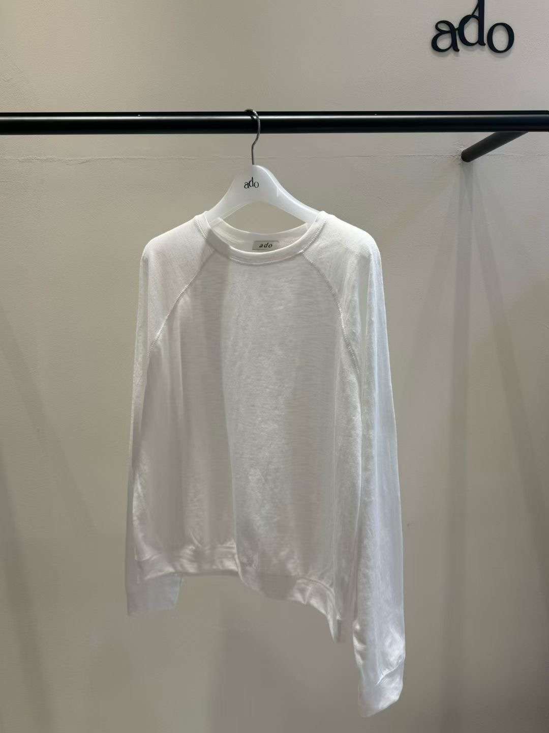 ADO東大門實拍女裝新款熱賣26春夏職業時尚人氣休閑長袖T恤ADO長袖T恤