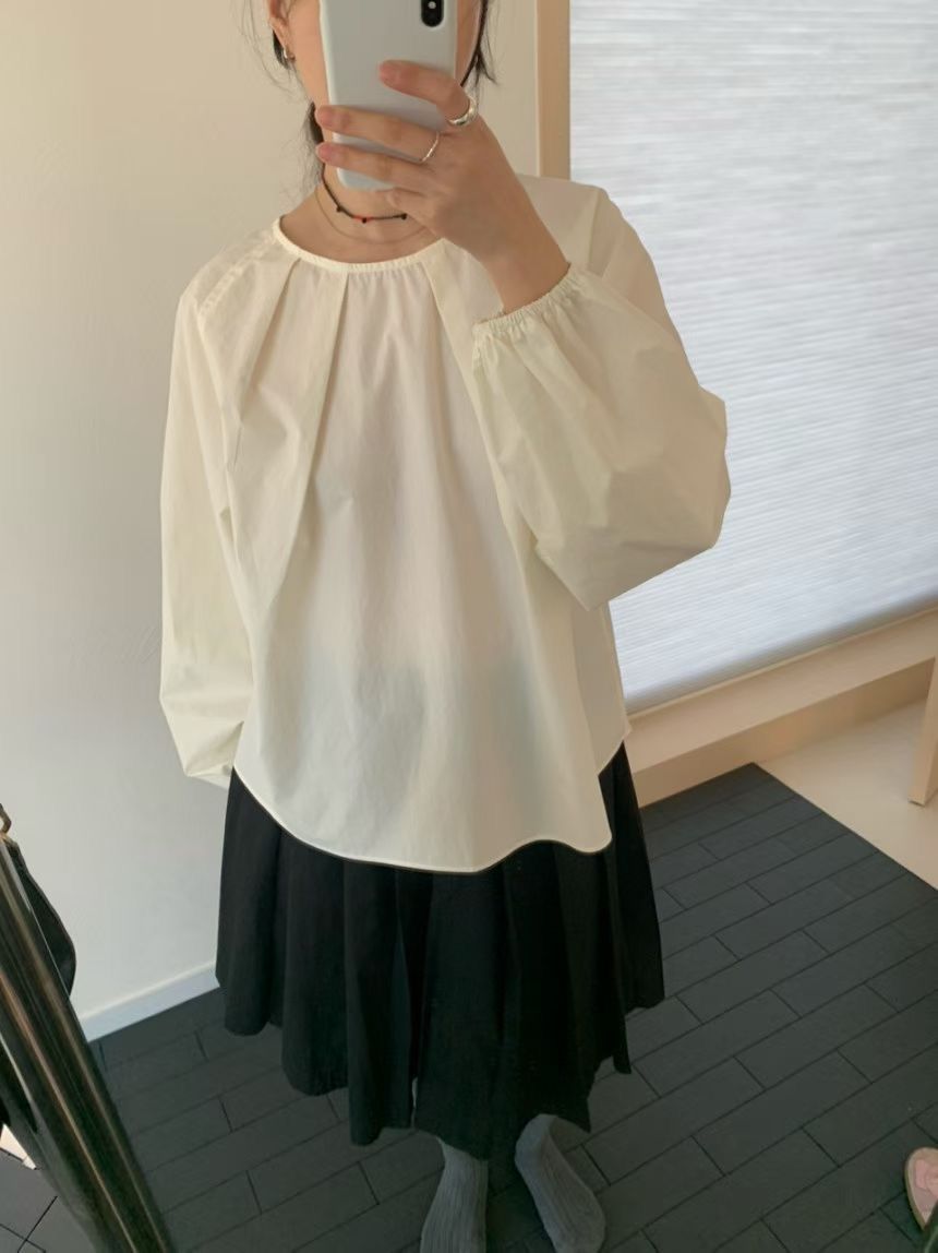 ADO東大門直郵女裝新品真品時尚職業人氣26春夏襯衫蕾絲衫ADO襯衫/蕾絲衫