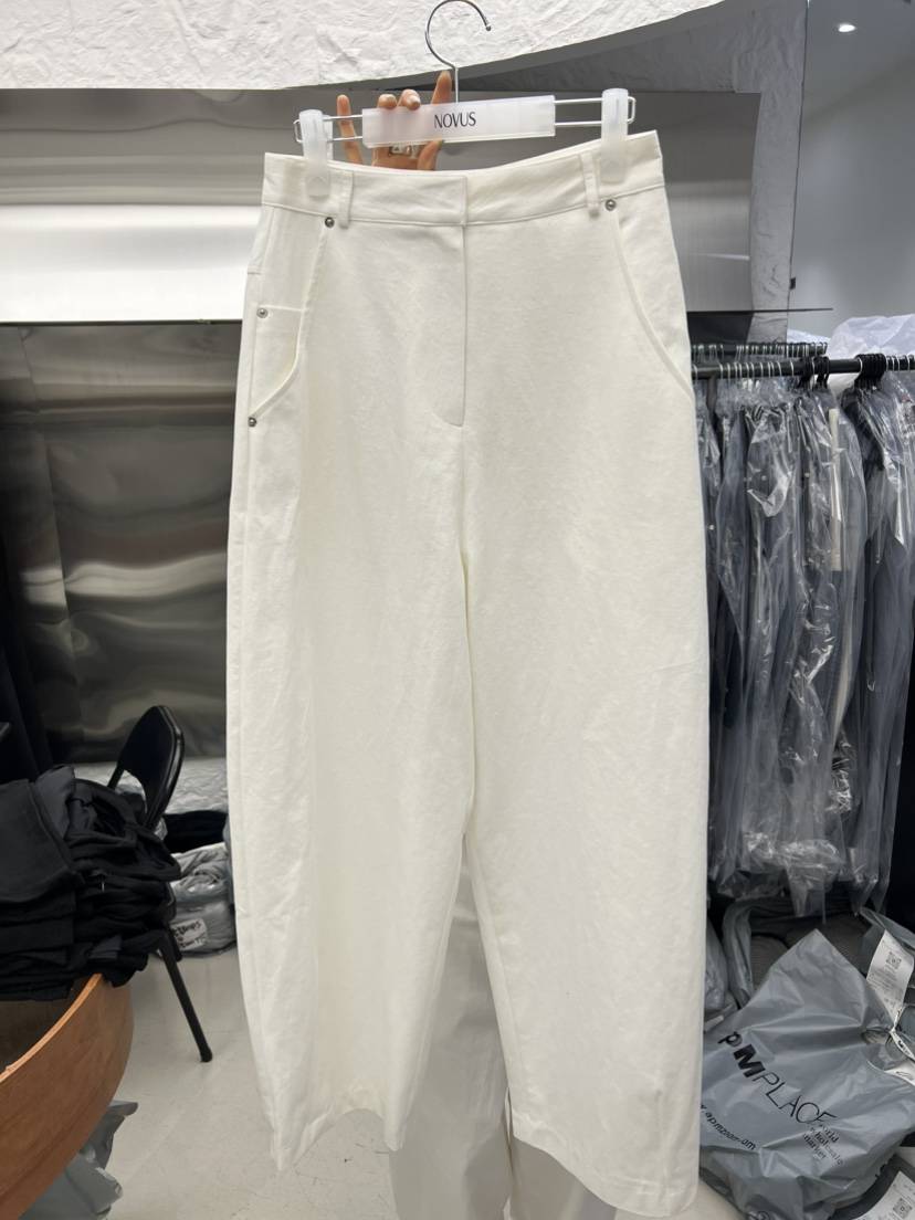 NOVUS韓國直郵實拍女裝新品熱賣26春夏休閑職業時尚休閑褲NOVUS休閑褲