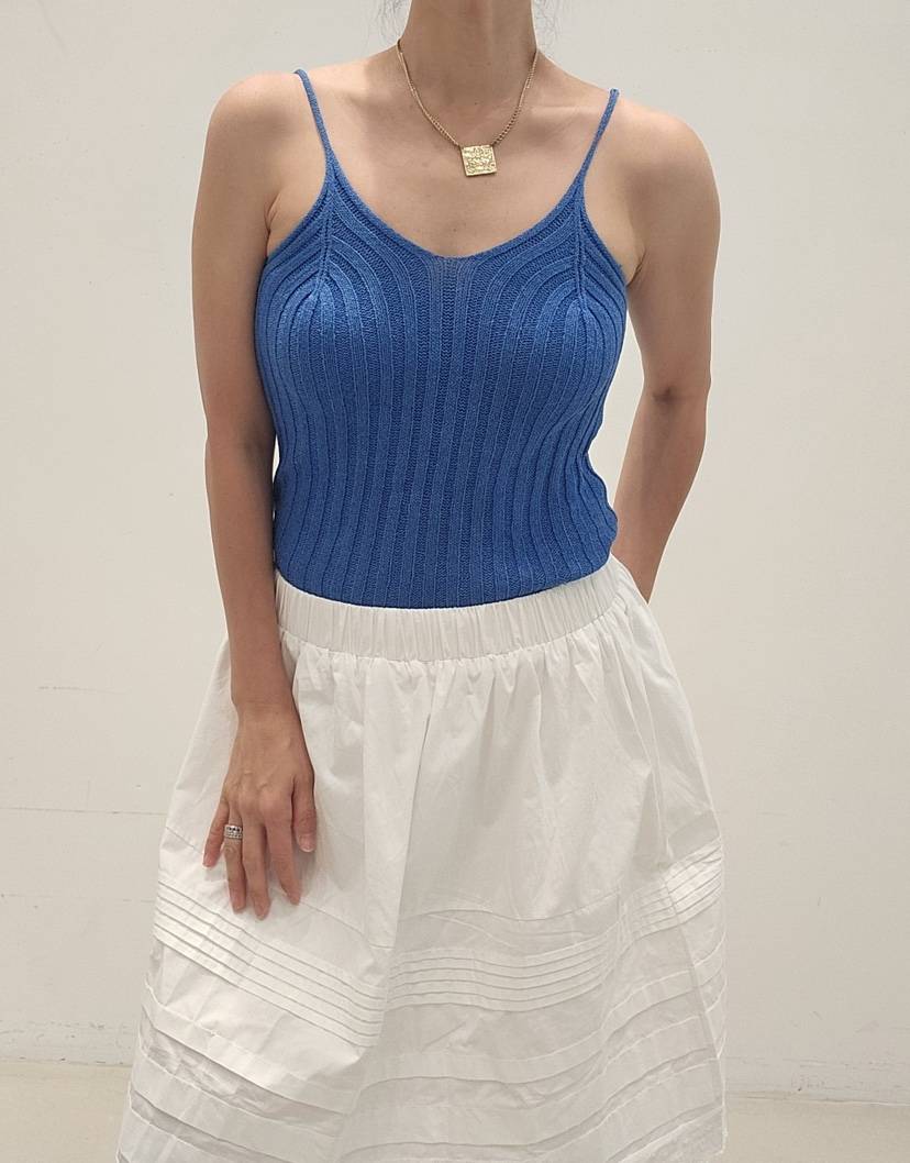 NEOUL韓國直郵實拍女士新品職業休閑時尚推薦熱賣吊帶背心NEOUL/ahin雙領標簽吊帶/背心