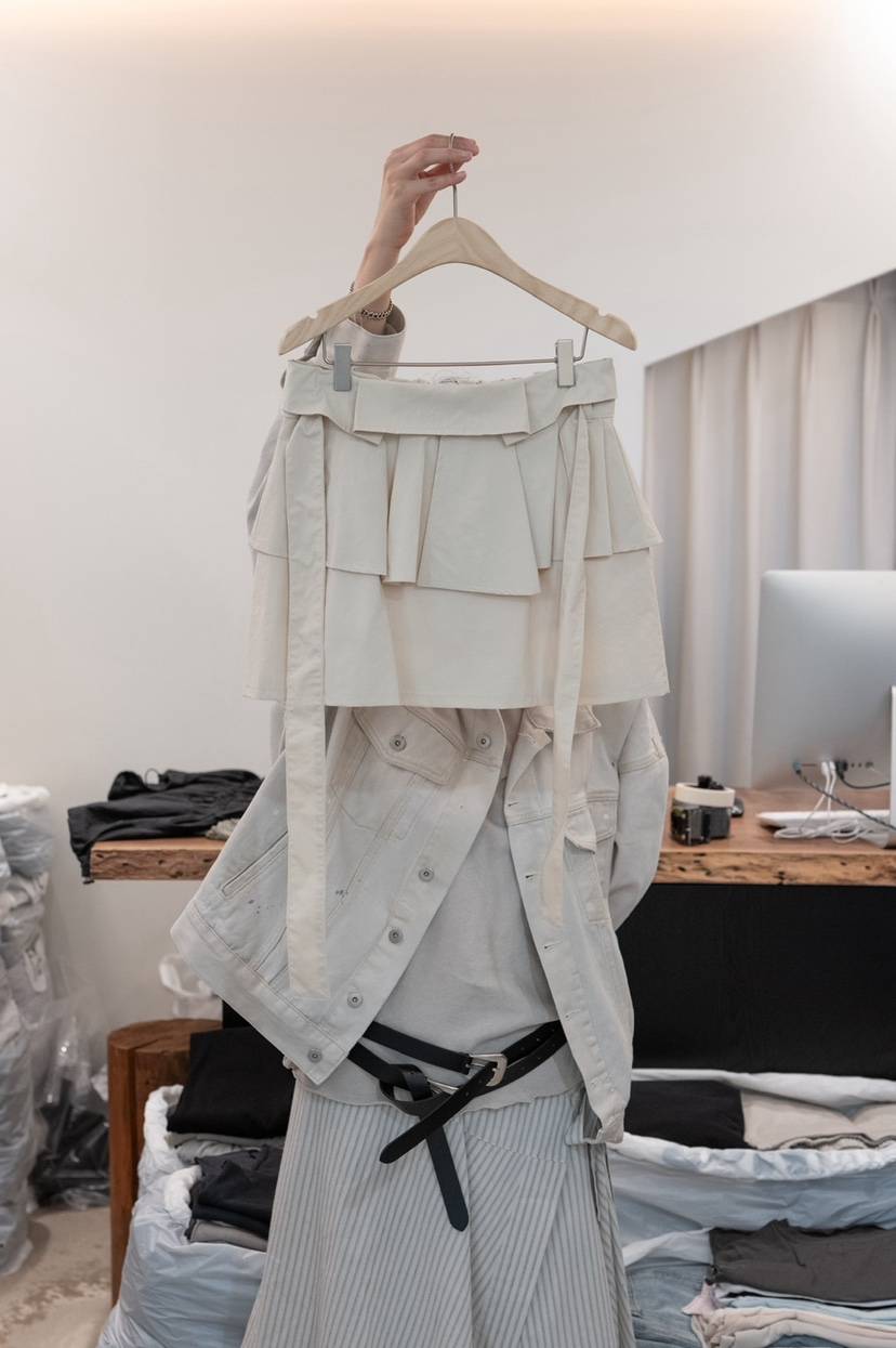 FRIC韓國直郵實拍女裝新品職業人氣休閑推薦26春夏熱賣短裙FRIC短裙