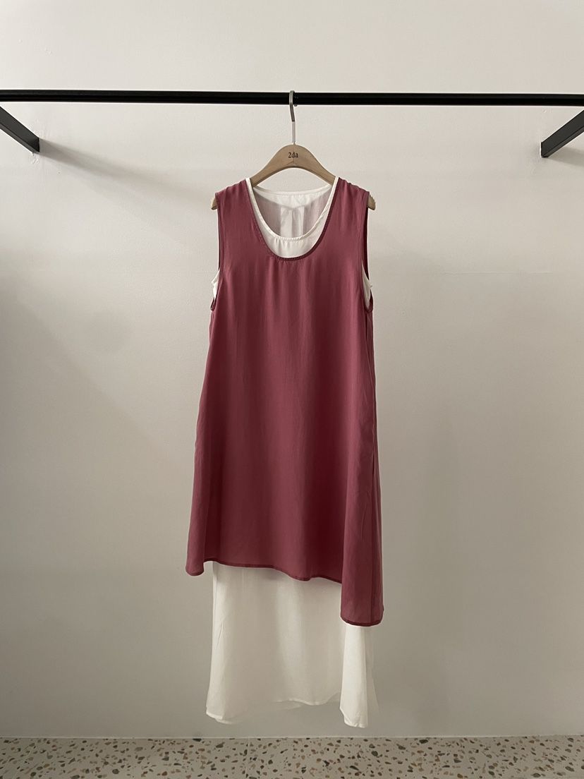 2DA/DARIMI-P韓國直郵女裝新款時尚26春夏連衣裙假兩件2DA/DARIMI-P連衣裙