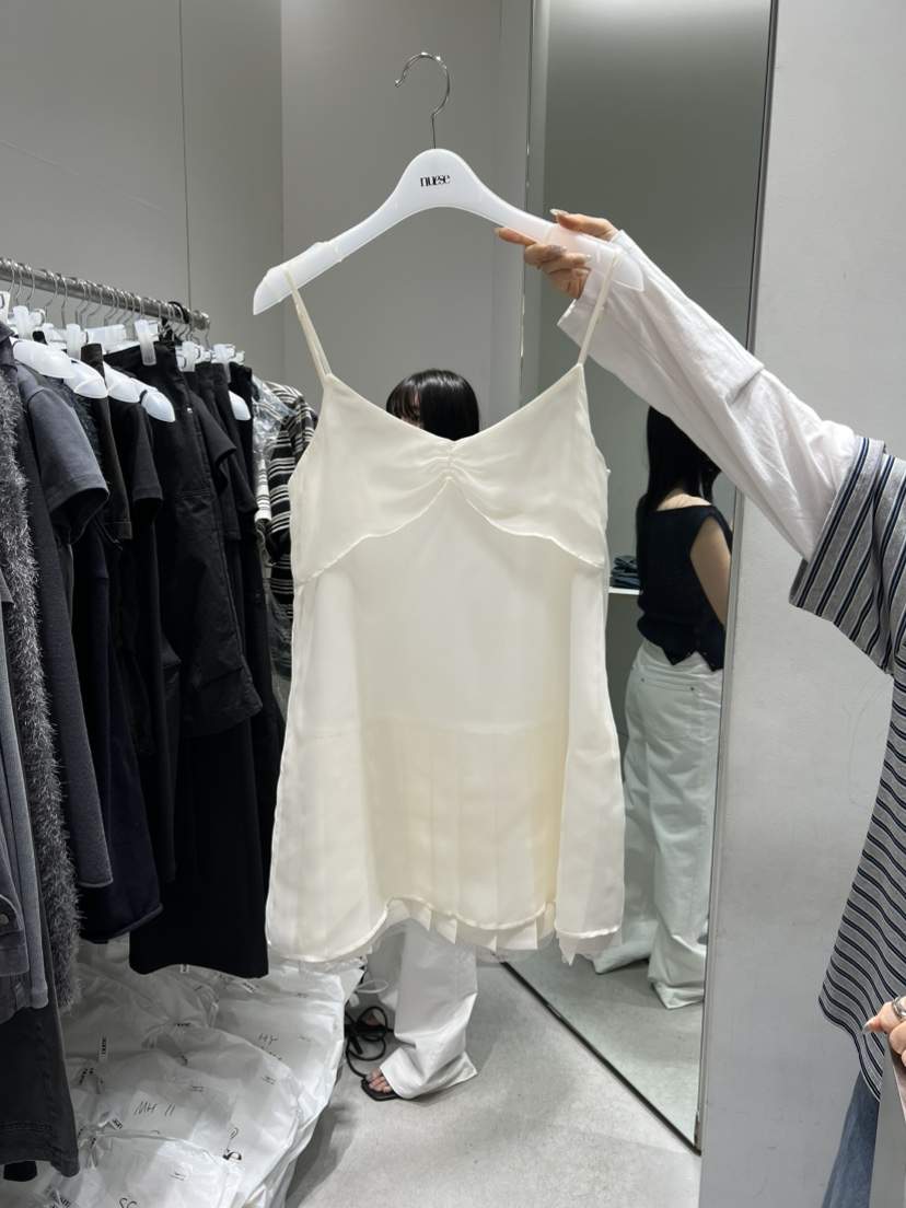 NUESE韓國直郵實拍女裝新款職業26春夏推薦熱賣人氣連衣裙NUESE連衣裙