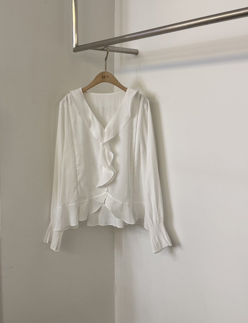 TWENTY FOUR SEVEN24-7韓國直郵實拍女士新款推薦襯衫蕾絲衫TEWNTY FOUR SEVEN24-7襯衫/蕾絲衫