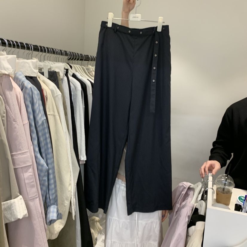 JINSIM韓國直郵女士新品推薦時尚休閑職業26春夏人氣休閑褲JINSIM休閑褲