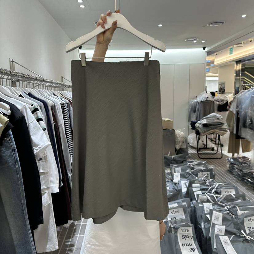 VIVE韓國東大門直郵女裝新品休閑時尚26春夏半身裙中短裙VIVE半身裙/中短裙