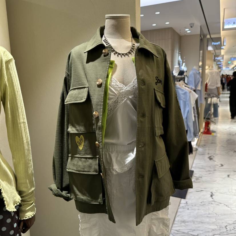 JERRY HALL-P韓國東大門直郵女裝新款休閑時尚夾克刺繡JERRY HALL夾克