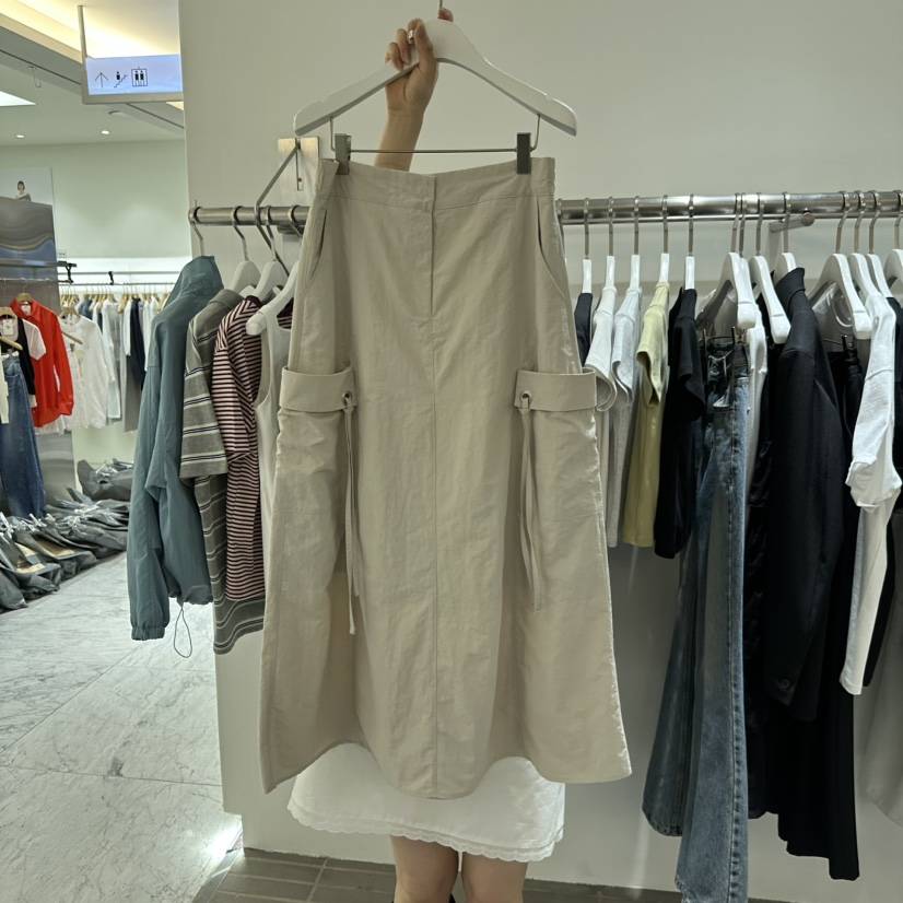 VIVE韓國直郵實拍女士新款推薦時尚熱賣26春夏職業人氣長裙VIVE長裙