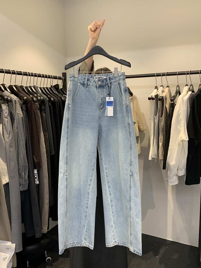 FORTH韓國東大門代購女士新款人氣推薦時尚熱賣職業牛仔褲FORTH牛仔褲