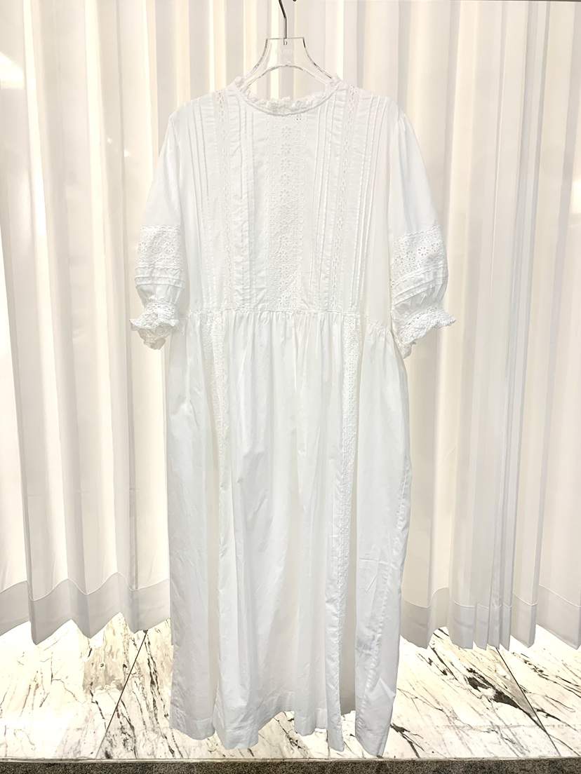 FABRIC韓國東大門代購女士新品熱賣時尚休閑人氣連衣裙蕾絲FABRIC連衣裙