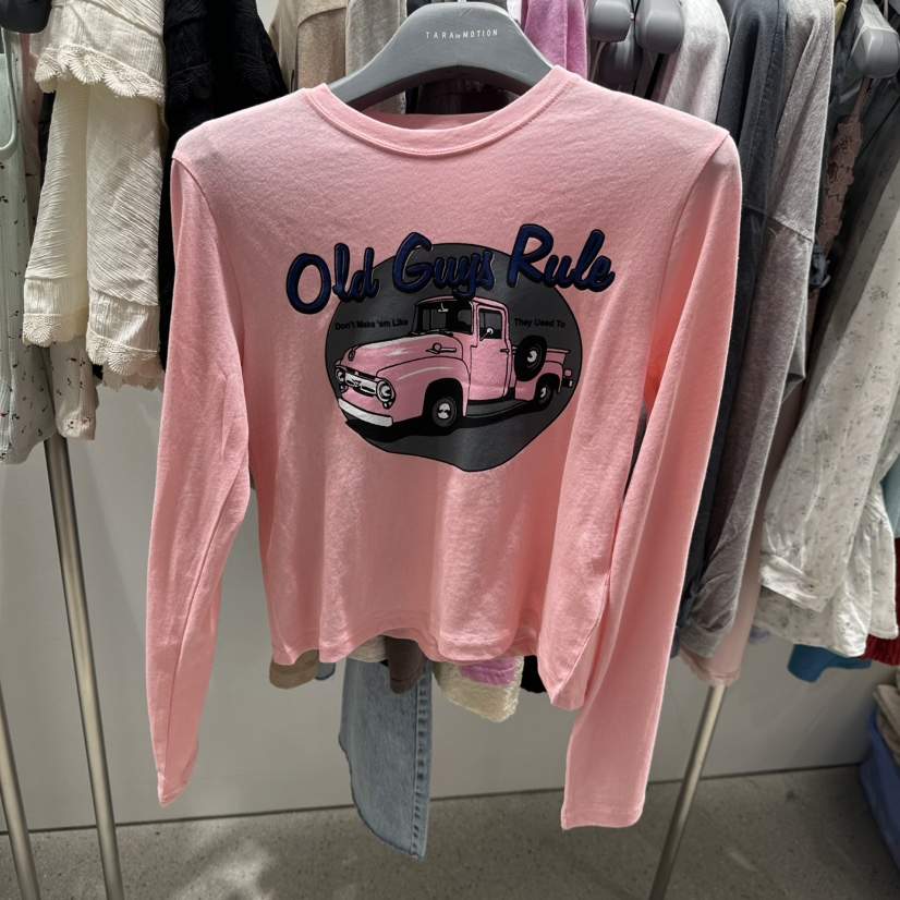 TARABY MOTION韓國直郵女士新品人氣推薦時尚休閑長袖T恤TARABY MOTION長袖T恤