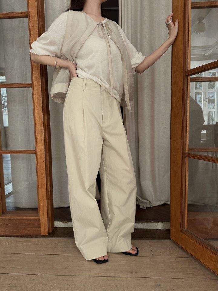 MARE韓國代購女士新品26春夏時尚職業人氣休閑推薦休閑褲MARE休閑褲