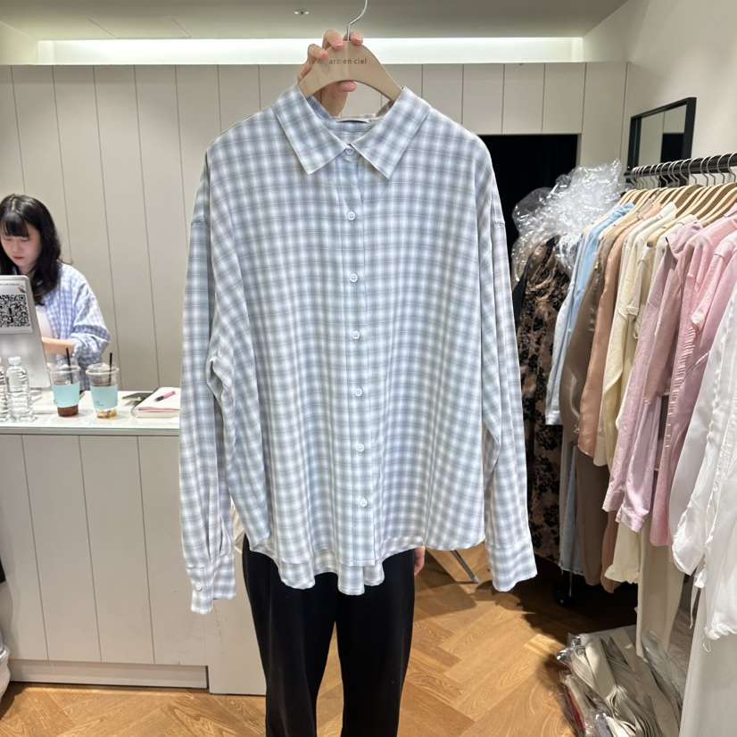 ARC韓國代購女士新品休閑推薦熱賣26春夏時尚職業襯衫蕾絲衫ARC EN CIEL襯衫/蕾絲衫