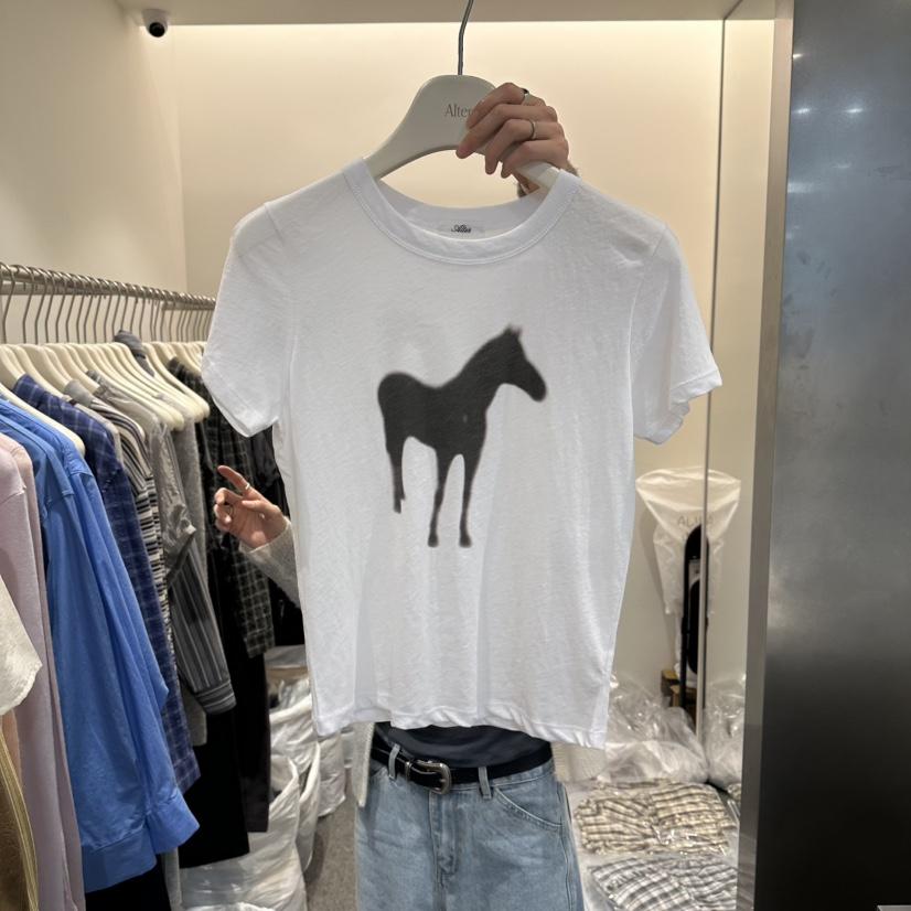 ALTER韓國東大門直郵女裝新款熱賣時尚人氣職業休閑推薦T恤AlterT恤