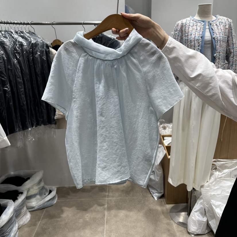 ENVY韓國直郵實拍女士新款26春夏熱賣職業時尚襯衫蕾絲衫ENVY襯衫/蕾絲衫