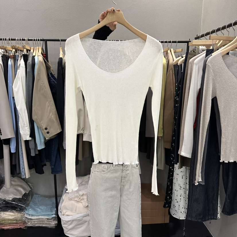 FLAMME TOIT/LUNAMDE韓國直郵女裝新品人氣休閑時尚針織衫FLAMME TOIT/LUNAMDE針織衫