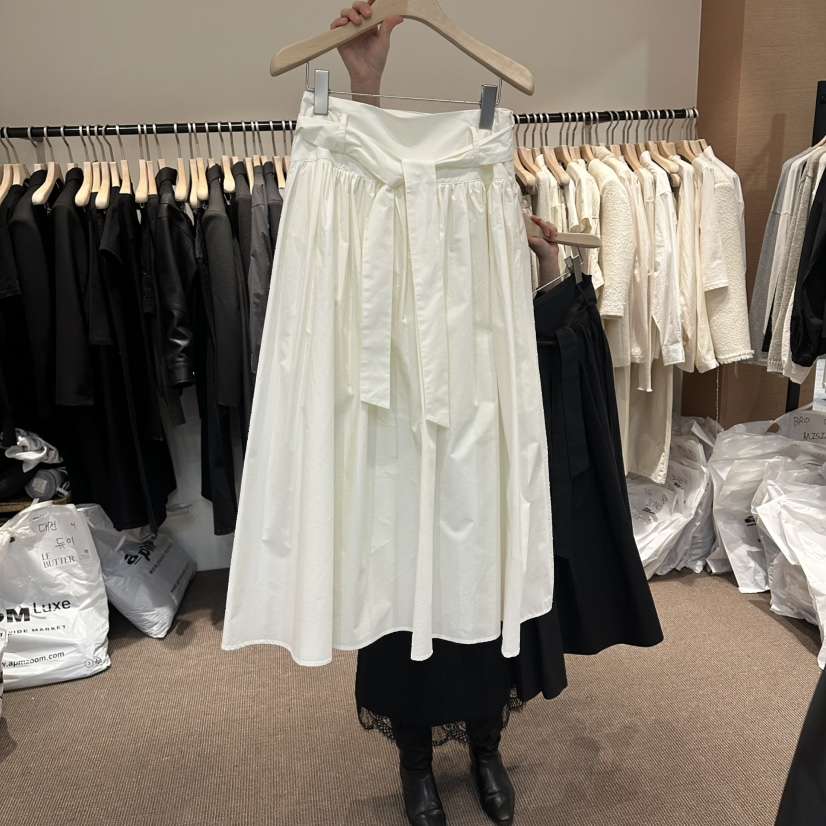 LE BUTTER韓國東大門直郵女裝新款休閑26春夏熱賣職業長裙LE BUTTER長裙