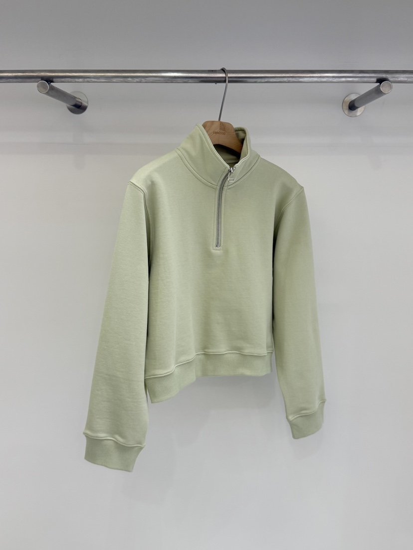 TOOGOOD韓國代購女裝新品休閑時尚推薦熱賣職業衛衣拉鏈高領TOOGOOD衛衣