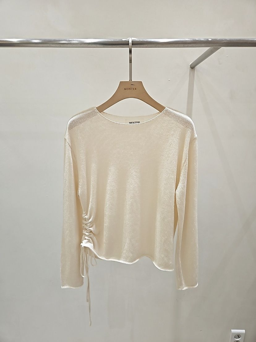 MONTER韓國代購女士新品26春夏推薦時尚職業人氣休閑針織衫MONTER針織衫
