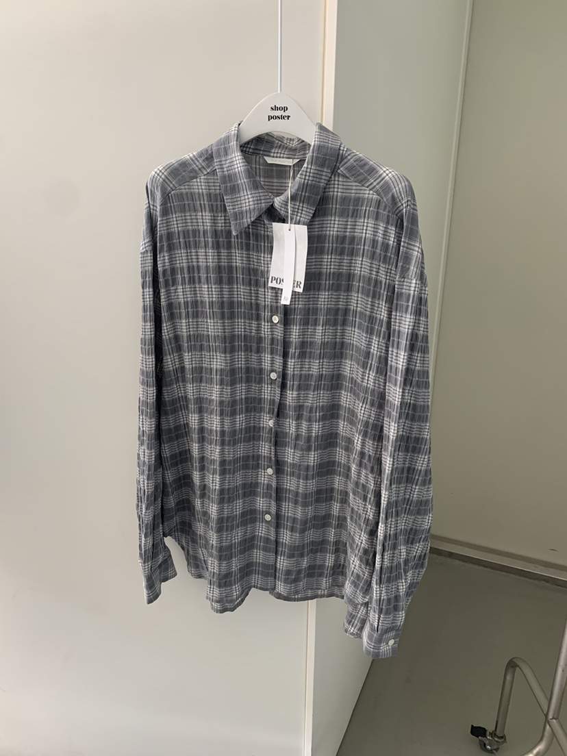 SHOP POSTER韓國東大門直郵女士新品人氣休閑襯衫蕾絲衫SHOP_POSTER襯衫/蕾絲衫