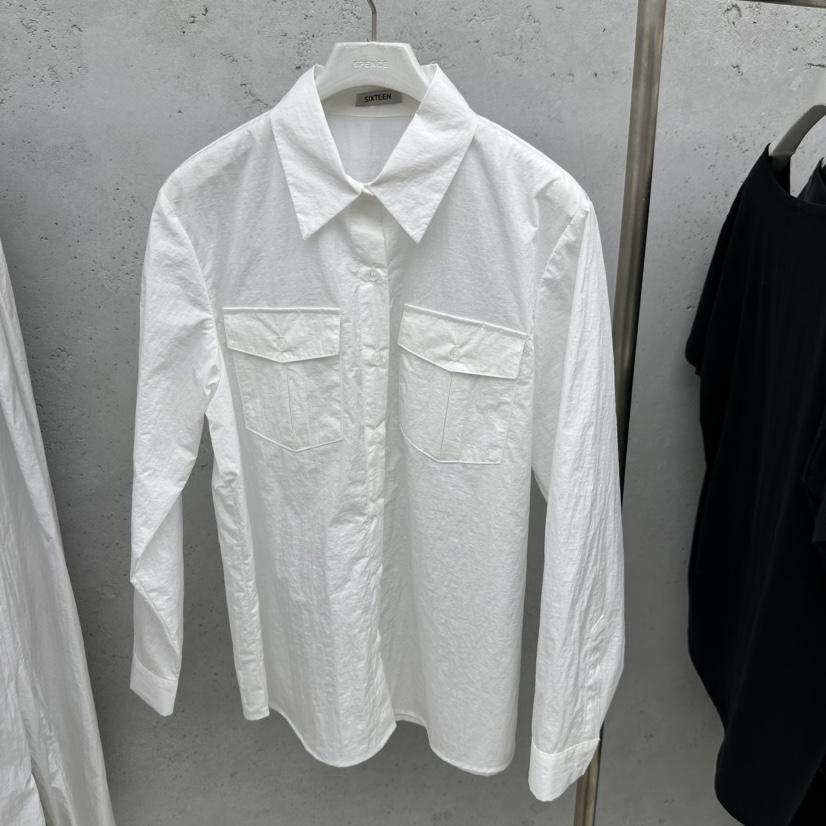 SIXTEEN韓國代購女士新品26春夏推薦人氣時尚休閑襯衫蕾絲衫SIXTEEN襯衫/蕾絲衫