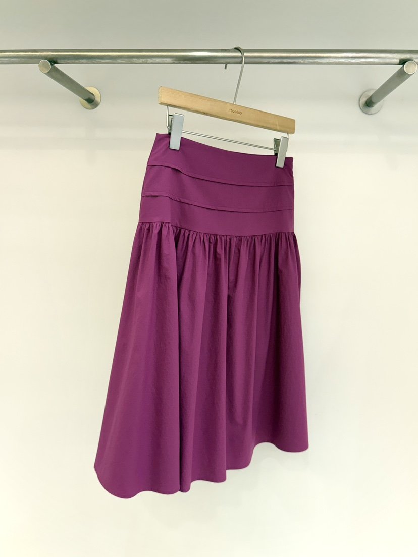 TOOGOOD韓國直郵實拍女士新款時尚人氣推薦半身裙中短裙褶皺TOOGOOD半身裙/中短裙