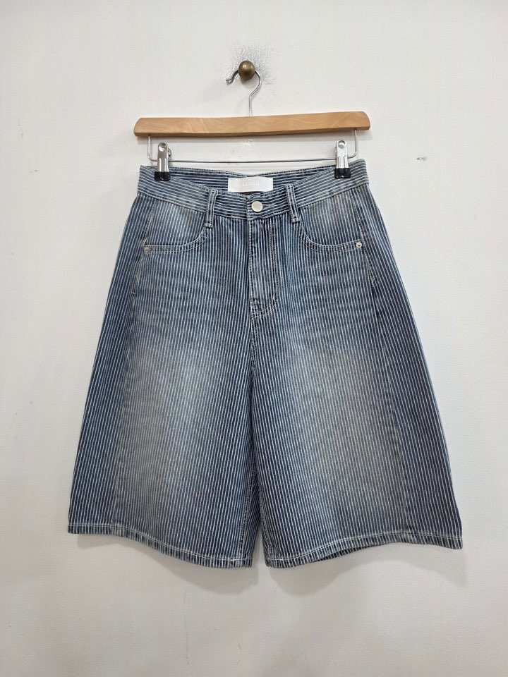 LE MIU韓國直郵女裝新款休閑推薦職業人氣26春夏短褲條紋LE_MIU短褲