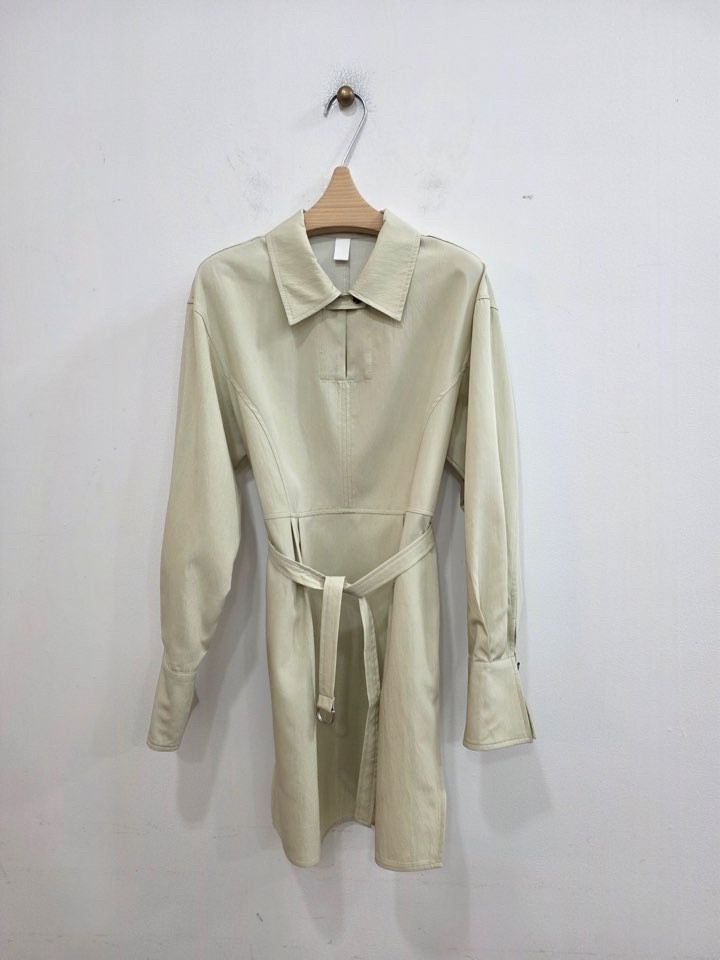 LE MIU韓國代購女士新款推薦熱賣26春夏人氣連衣裙含腰帶LE_MIU連衣裙