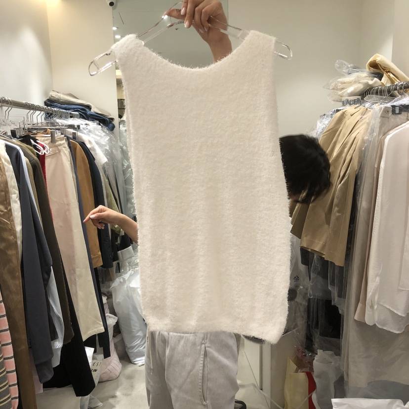 THE REST韓國直郵女裝新品人氣休閑職業熱賣時尚吊帶背心THE REST/UNNOEUD吊帶/背心