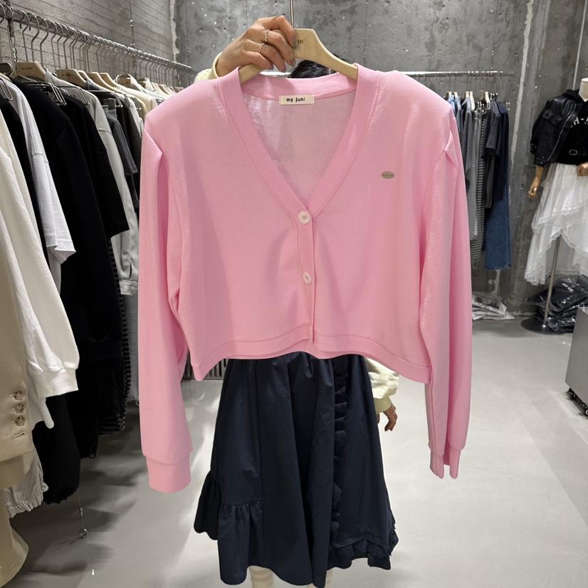 JUNI韓國直郵女裝新品推薦熱賣26春夏人氣休閑針織衫開衫my juni針織衫