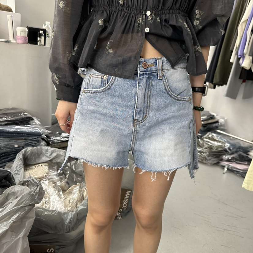 DOUBLE STANDARD/LE SMOKING/MAISONSTAFF韓國直郵實拍女裝新款熱賣短褲短款MAISONSTAFF短褲