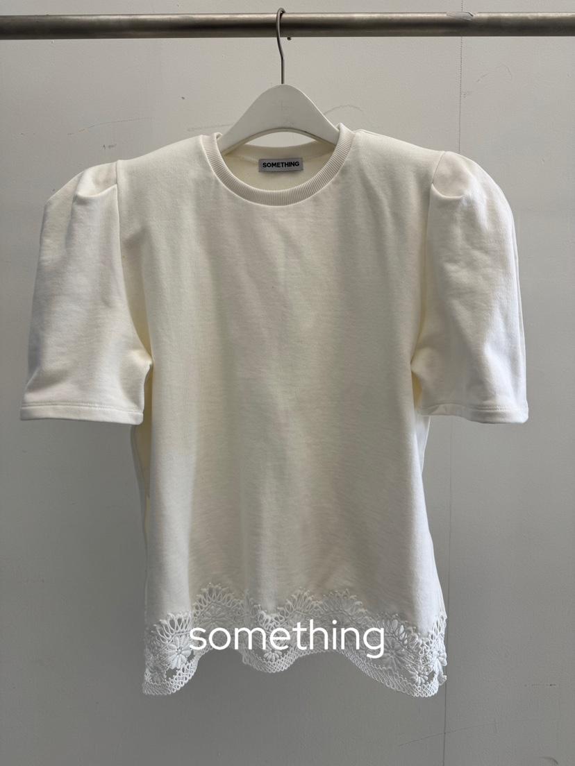 SOMETHING-L/FANCY韓國代購女士新品休閑熱賣襯衫蕾絲衫SOMETHING-L/FANCY襯衫/蕾絲衫